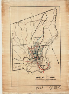 Precinct Map of Greenfield & Zoning Greenfield 2101-1 - Map Reprint Precinct Map of Greenfield & Zoning Greenfield 2101-1 - Map Reprint