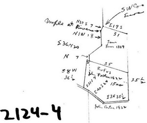 Town of Buckland Deed Data 2 lots Buckland 2124-04 - Map Reprint