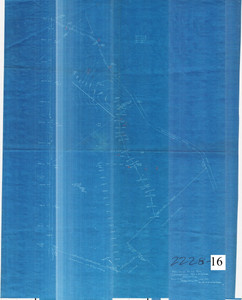 G.T.D.  Preminary Plan topo spot grades Greenfield 2228-16 - Map Reprint