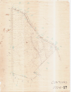 G.T.D. Contours Greenfield 2228-17 - Map Reprint G.T.D. Contours Greenfield 2228-17 - Map Reprint