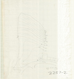 Green River Cemetery proposed road and new lots   Contours Greenfield 2257-02 - Map Reprint