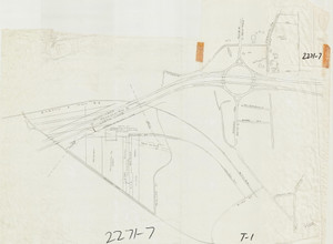 Land on Petty Plain (Threadwell) West of Wisdom Way - Proposed i-91 Greenfield 2271-07 - Map Reprint Land on Petty Plain (Threadwell) West of Wisdom Way - Proposed i-91 Greenfield 2271-07 - Map Reprint