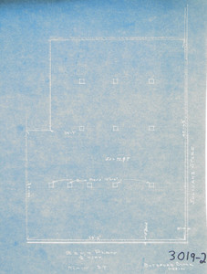 Botsford Block  Basement Plan Greenfield 3019-2 - Map Reprint