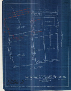 Franklin County Trust Co. Cor. Main + Federal Sts. (Land Court) Greenfield 5026-2 - Map Reprint
