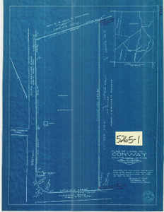 Land Court, cor. South Shirkshire Rd + Thompson Rd. Conway 5265-1 - Map Reprint Land Court, cor. South Shirkshire Rd + Thompson Rd. Conway 5265-1 - Map Reprint