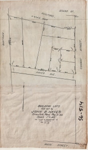 John B. Hayes - Lots on No. Side Hayes Ave Greenfield 56-514 - Map Reprint John B. Hayes - Lots on No. Side Hayes Ave Greenfield 56-514 - Map Reprint
