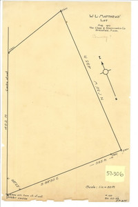 W.L. Matthews Lot Conway 57-306 - Map Reprint W.L. Matthews Lot Conway 57-306 - Map Reprint