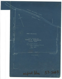 Land Owned by Etta F Dowding 10.3 ac original Blue Conway 57-308-3 - Map Reprint Land Owned by Etta F Dowding 10.3 ac original Blue Conway 57-308-3 - Map Reprint