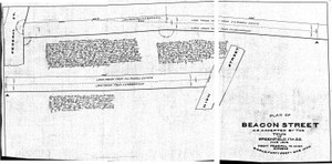 Beacon St. - Layout Greenfield 5C-160 - Map Reprint