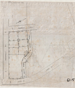 Lots between Prospect + Armory Greenfield 61-005 - Map Reprint Lots between Prospect + Armory Greenfield 61-005 - Map Reprint