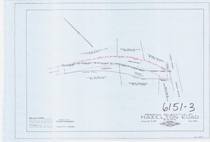 Hazelton Rd. Rowe 6151-3 - Map Reprint Hazelton Rd. Rowe 6151-3 - Map Reprint