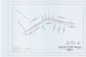 Hazelton Rd. Rowe 6151-4 - Map Reprint Hazelton Rd. Rowe 6151-4 - Map Reprint