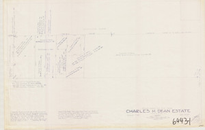 Charles H. Dean Est. Mt. Rd Deed Data Deerfield 6443-1 - Map Reprint Charles H. Dean Est. Mt. Rd Deed Data Deerfield 6443-1 - Map Reprint