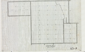 Bleachery 1st Floor - Griswoldville Mfg. Co. Colrain 65-007 - Map Reprint