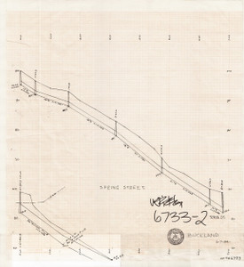 Surface Sewer - Spring + School Sts Buckland 6733-2 - Map Reprint Surface Sewer - Spring + School Sts Buckland 6733-2 - Map Reprint