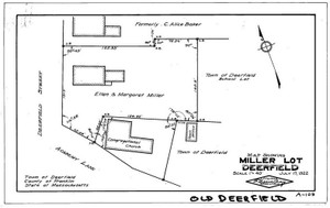 Margaret Miller Lot at Deerfield Deerfield A-109 - Map Reprint Margaret Miller Lot at Deerfield Deerfield A-109 - Map Reprint
