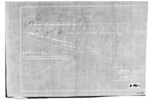 Change in Lots Owned by John Sauter See Plan A- 118 markups Greenfield A-195-1 - Map Reprint Change in Lots Owned by John Sauter See Plan A- 118 markups Greenfield A-195-1 - Map Reprint