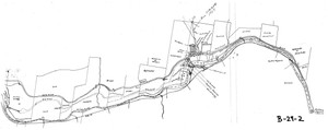 Lot Lines near Farley for Power Co 12+ lots along river and road Erving B-29-2 - Map Reprint Lot Lines near Farley for Power Co 12+ lots along river and road Erving B-29-2 - Map Reprint