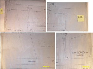 Hattie Pond Estate     Greenfield E-16-1 - Map Reprint