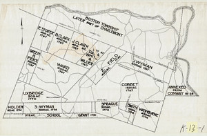 Map - Original Grants - Town of Buckland Buckland K-13-1 - Map Reprint Map - Original Grants - Town of Buckland Buckland K-13-1 - Map Reprint