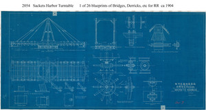 Bridge & Derrick Plans New York Central RR Miscellaneous 2054-AW7 - Map Reprint Bridge & Derrick Plans New York Central RR Miscellaneous 2054-AW7 - Map Reprint