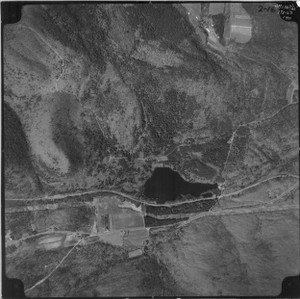 Montague 1965 MA Air Photo 337-65 140 (Sunderland, Leverett) Old Map