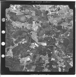 Pepperell MA 1969 Air Photo GEA 826-69 3-55 (Pepperell, Hollis NH) Old Map