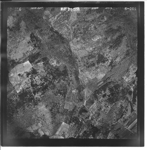 Chester - Rte 103 1956 VT Air Photo 6-001 (Chester) Old Map