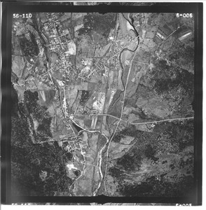 Chester - Rte 103 1956 VT Air Photo 6-006 (Chester) Old Map