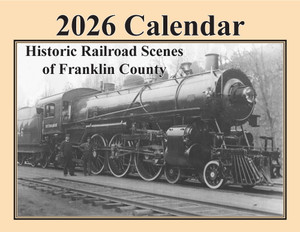 Engine 3646 at South River Station ca 1912 - Cover 2026 Railroad Calendar Picture