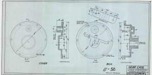 Gear Case Montague E-050 - Map Reprint