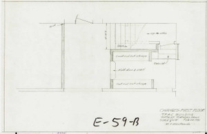 Changes for First Floor T.F.A.C. Bldg Montague E-059-B - Map Reprint