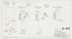 Valve Operation Mechanism Details Roaring Brook Dam So. Deerfield Water Supply District South Deerfield E-082 - Map Reprint