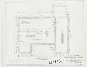 House for Mr & Mrs Wilfred Hebert West Springfield E-133-1 - Map Reprint House for Mr & Mrs Wilfred Hebert West Springfield E-133-1 - Map Reprint