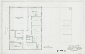 Second Floor Preliminary Plan Proposed Fire Station Montague E-170-2 - Map Reprint