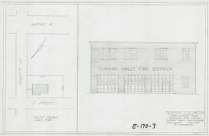 Seventh St. ELevation Montague E-170-3 - Map Reprint