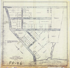 Stoughton lots Riverside Montague FP-46 - Map Reprint