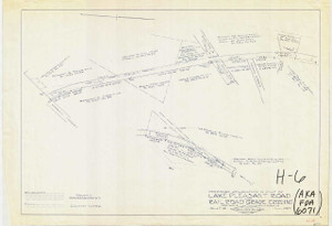 Proposed Relocation of Part of Lake Pleasant Road and Roailroad Grade Crossing Montague H-006 - Map Reprint Proposed Relocation of Part of Lake Pleasant Road and Roailroad Grade Crossing Montague H-006 - Map Reprint
