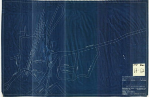 Part of Millers Falls Montague Montague H-012 - Map Reprint