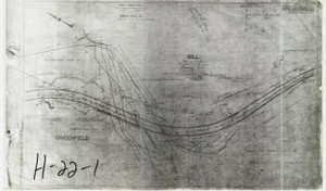 Plan and Profile of Proposed State Highway Gill H-022-01 - Map Reprint Plan and Profile of Proposed State Highway Gill H-022-01 - Map Reprint