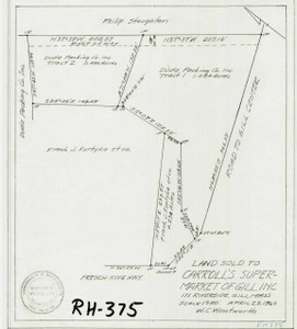Duda to Carroll Gill RH-375 - Map Reprint Duda to Carroll Gill RH-375 - Map Reprint