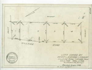 Socquet, Ernest & George Montague RL-055 - Map Reprint