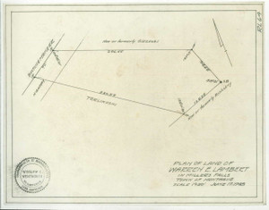 Lambert, Warren Montague RL-064 - Map Reprint Lambert, Warren Montague RL-064 - Map Reprint