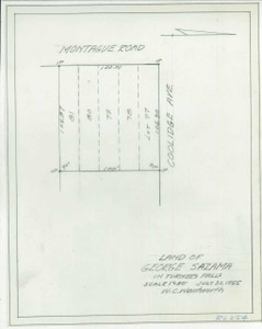 Sazama, George Montague RL-254 - Map Reprint