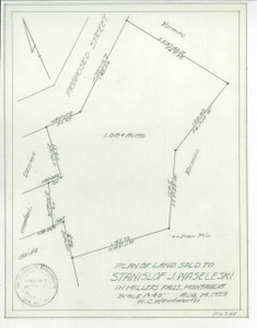 Yarmac to Waseileski Montague RL-348 - Map Reprint