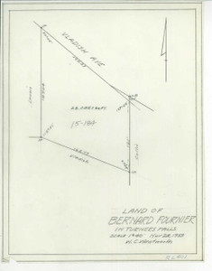 Fournier, Bernard Montague RL-401 - Map Reprint