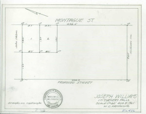 Williams, Jos Montague RL-436 - Map Reprint