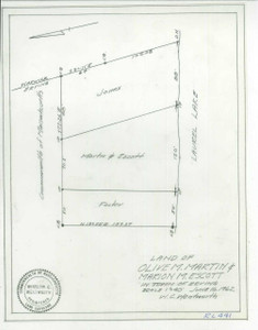 Martin, Olive Erving RL-441 - Map Reprint Martin, Olive Erving RL-441 - Map Reprint