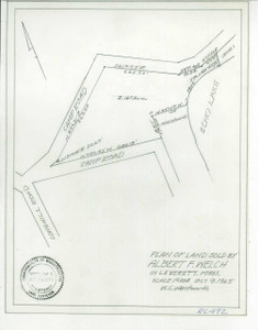 Welch, Albert F. Leverett RL-492 - Map Reprint Welch, Albert F. Leverett RL-492 - Map Reprint