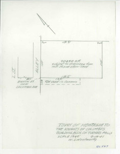 Town of Montague to K of C Montague RL-587 - Map Reprint